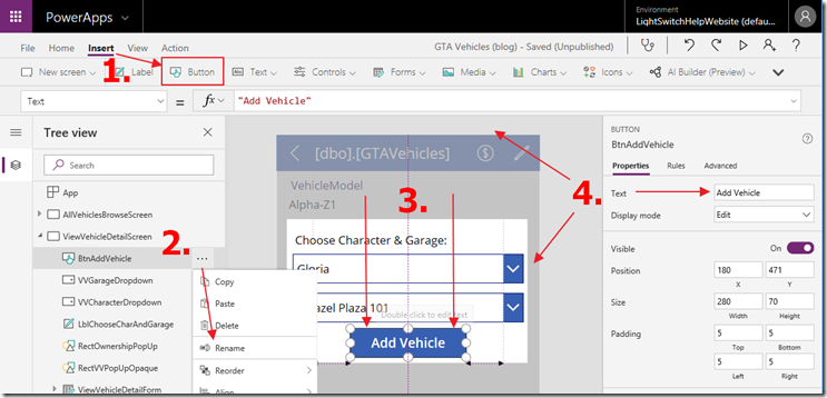 Capps_PowerApps03_16BtnAddVehicle